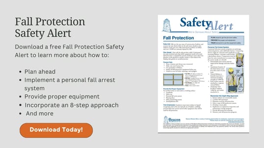 Fall Protection Safety Alert - Download Today