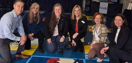 Beacon Employees Paint With Purpose for FeedRI