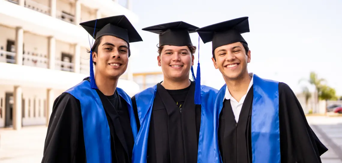 graduating males