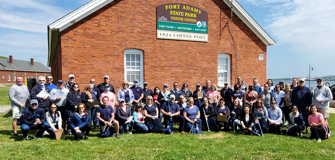 Beacon Employees at Fort Adams
