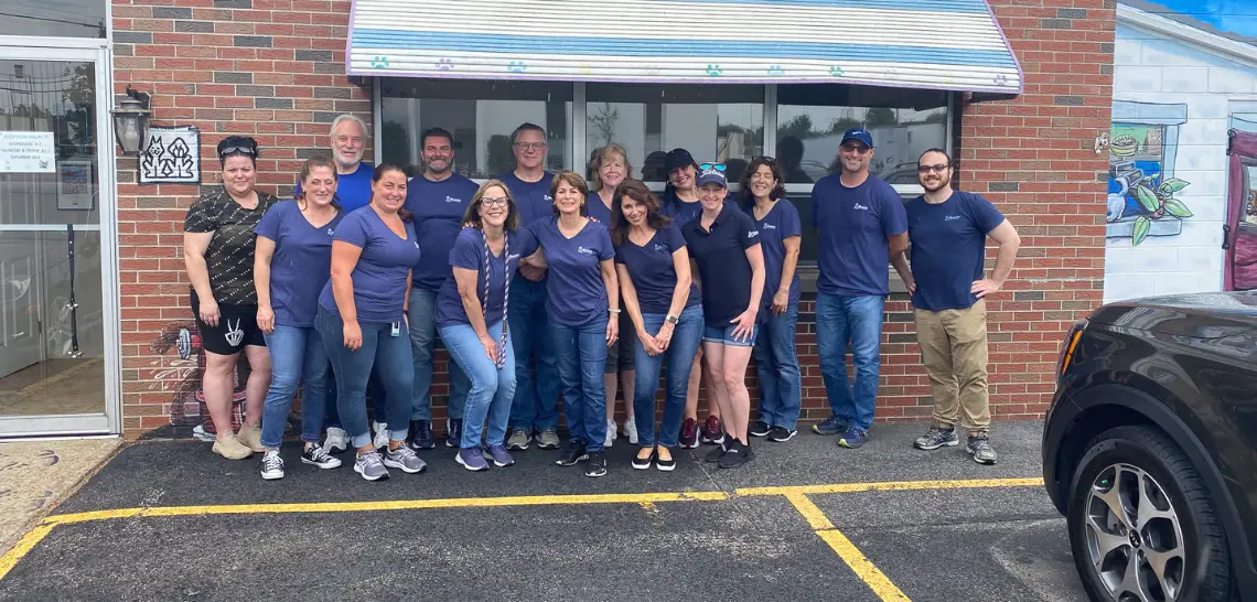 Beacon Employees during Week of Service